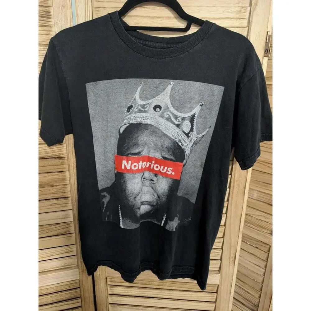 Notorious BIG - Black Shirt‎ - S - Brooklyn Mint